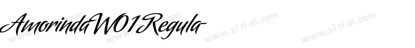 Amorinda W01 Regula字体转换